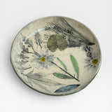 Serving Plate - botanical imprint 3