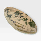 Platter, LG Oval  - botanicals 1
