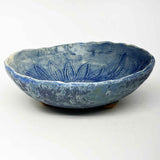 Bowl - blue daisy