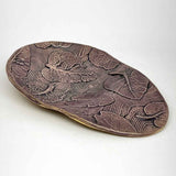 Spoon Rest - shiny purple leaves