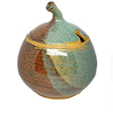 Sugar Bowl with Stem Lid 1