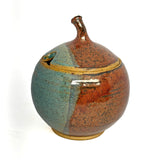 Sugar Bowl with Stem Lid 2