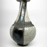 Raku Vase - Flange Top