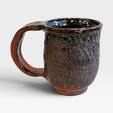 Mug - Copper Red with Texture 2