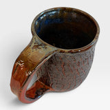 Mug - Copper Red with Texture 2
