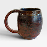 Mug - Copper Red with Texture 5