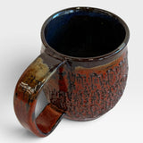 Mug - Copper Red with Texture 8