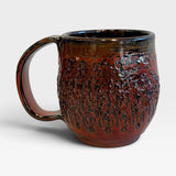 Mug - Copper Red with Texture 9