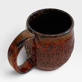 Mug - Copper Red with Texture 9