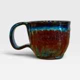 Mug, 8oz - Blue with Red Stripe 3