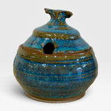 Honey Pot, 6oz -Blue Beehive