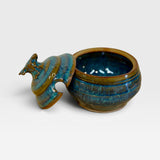 Honey Pot, 6oz -Blue Beehive