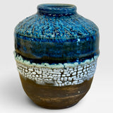 Vase - Blue and White Texture 3