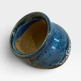 Salt Pig, 6oz - Blue & White Crackle