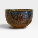 Tall Serving Bowl, SM - Copper Red Crackle