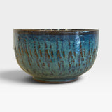 Serving Bowl, SM - Textured Baja Blue 2