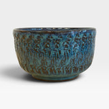 Serving Bowl, SM - Textured Baja Blue 4