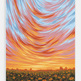 Sunset in Bloom
