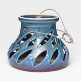 Solar Lantern - blue / grape