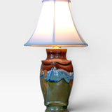 Lamp with Shade - Mountain Sunset