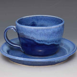 Cup and Saucer - Blue Lagoon