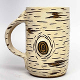Mug, LG - Aspen Bark