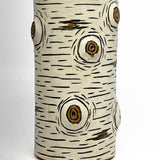Pillar Vases - aspen bark