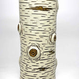 Pillar Vases - aspen bark