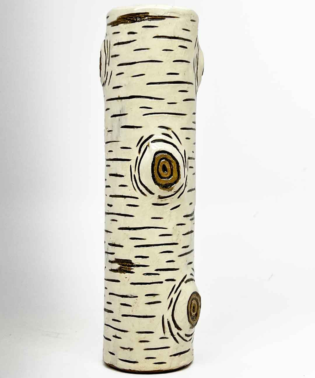 Bud Vases - aspen bark