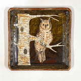 Plate - Owl