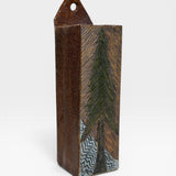 Wall Vase, LG - Evergreen and River