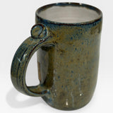 Window Mug, LG - Trout with Blue/Gold Glaze