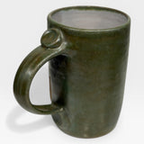 Window Mug, LG - Trout, Matte Green Glaze
