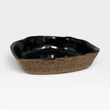 Serving Dish, med - coral