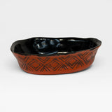 Serving Dish, sm - orange