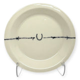 Dessert Plate - horseshoe