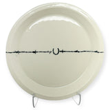 Salad Plate - horseshoe